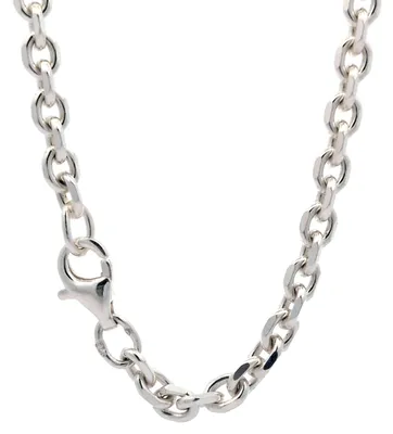 Produktbild von Ankerkette diamantiert Länge 55cm - Breite 3,7mm - 925 Silber