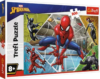 Obrázok produktu pre Spiderman puzzle pre deti 300 kusov Farebné puzzle s Marvel