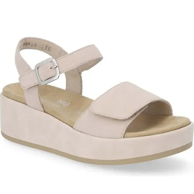 Produktbild von Remonte Damen Klassische Sandalen D1N50-60 Farbe: Beige Größe: 41