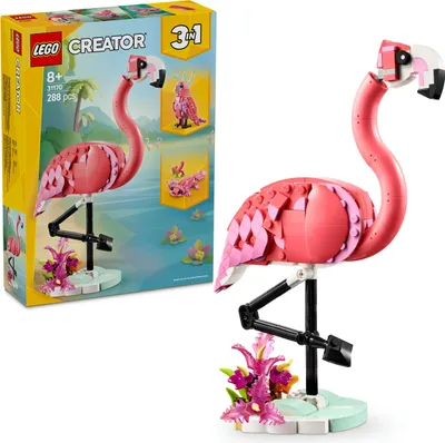 Image de LEGO Creator 3 en 1 Animaux sauvages Flamant rose 31170