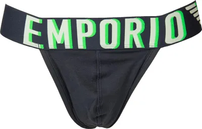 Immagine prodotto di Jockstrap EMPORIO ARMANI sospensorio slip uomo elastico a vista cotone elasticizzato underwear articolo 111579 4R516, EUR XL - CN 175/100 - BR EG - MX EG, Cotone 95%,Spandex 5%