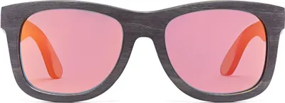 Produktbild von Bonizetti Herren Sonnenbrille Bambus Schwarz Glasfarbe gelb CAPRI - 143mm Männer, Sunglasses, Sommer Accessoires, Naturmaterialien