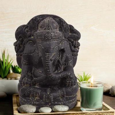Obrázek produktu pro Zahradní figurka hinduistický bůh Ganéša Sangli 31cm slon