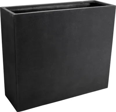 Produktbild von VIVANNO Raumteiler Fiberglas ELEMENTO Kasten, Kieselanthrazit Steinoptik - 88x30x75 cm