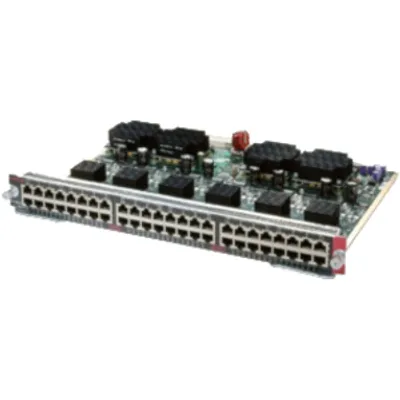 Produktbild von Cisco Cat4500 Enh 48p RJ45 10 100 10, 1 Gbit/Sek, Ethernet/Fast Ethernet/Gigabit Ethernet, 0 - 40 °C, -40 - 75 °C, 10 - 90, -60 - 4000 m