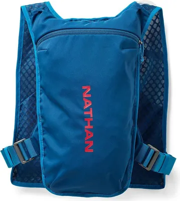 Produktbild von Nathan Quickstart 3.0 3 Liter Laufrucksack - Blau / Rot  | Größe: ONE SIZE