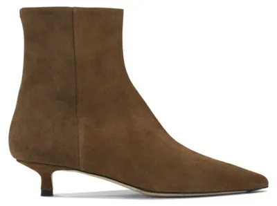 Produktbild von Aeyde Stiefeletten für Damen, braun, aus Wildleder - Größe 39
