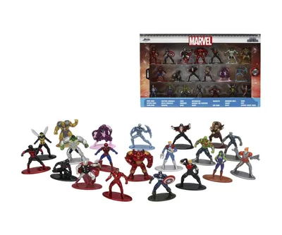 Zdjęcie produktu dla Jada Toys 253225018 - Zestaw figurek kolekcjonerskich Marvel, 20 szt.