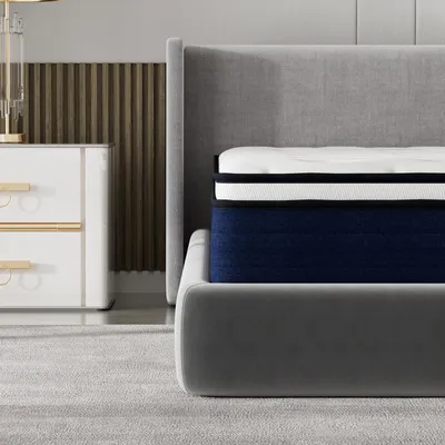 Zdjęcie produktu dla Materac TEENO 140 x 200 cm- Ergonomiczny materac, oddychający, bardzo miękki i wygodny, wysoka sprężystość, materac sprężynowy, wysokość 25 cm