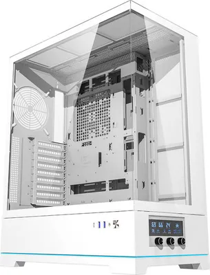 Obrázek produktu pro darkFlash Darkflash DY451L computer case without fans (white)