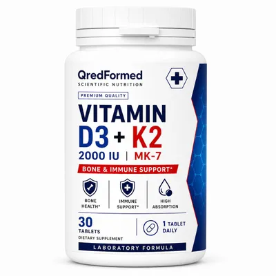 Produktbild von VITAMIN D3 + K2 - 30 Tabletten