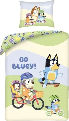 Produktbild von Bluey Bettbezug Go Bluey 140 x 200 cm - Baumwolle