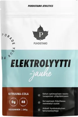 Produktbild von Puhdistamo Elektrolyt-Pulver 240 g Zitrone Cola