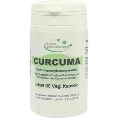 Produktbild von CURCUMA VEGI Kapseln, 60 St.