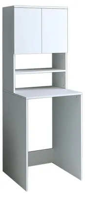 Produktbild von Roomart ATLANTIC-III Waschmaschinen-Überbauschrank 65 cm breit, Weiß