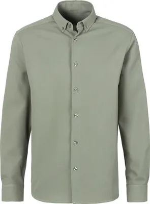 Produktbild von H.I.S. Langarmhemd mit Button-down-Kragen salbei Größe XXL