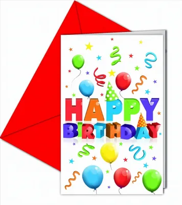 Produktbild von Iden Einladung M.umschlag 6Er Happy Birthd 6Er Happy Birthd
