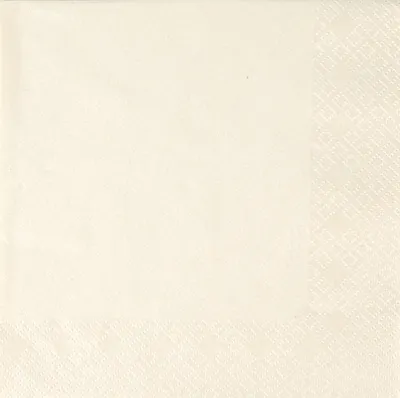 Produktbild von Servietten 25x25 cm - Pearl Effect ivory
