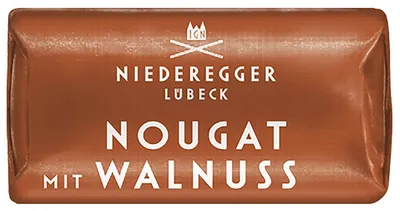 Produktbild von Niederegger Nougat Klassiker mit Walnuss 80x12,5g
