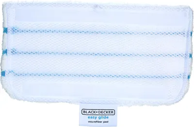 Produktbild von 5er Pack Mop Pads Ersatz fuer Black + Decker Steam Mop FSM1610 / FSM1630 Waschbares Wischpad Zubehoer