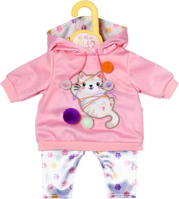 Produktbild von Dolly Moda Pulli+Leggings Kätzchen, 43cm