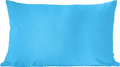 Produktbild von MuchoWow® Zierkissen Sofakissen Wohnzimmer Dekokissen 60x40 cm Blau - Licht - Farben - Kopfkissen - Polster mit Foto