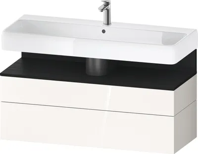 Produktbild von DURAVIT QA4396016220010 QTG WTU WH Ek. 1190x470x590 Wß Hgl. H