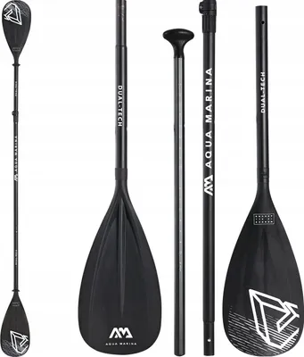 Produktbild von Faltpaddel 4-Teilig Verstellbar Sup Und Kajak Aqua Marina Combo 2In1
