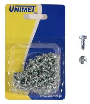 Obrázek produktu pro Samorezný pozinkovaný šroub 3,5 × 9,5 mm, blistr – 200 ks – 504 3,5 × 95ZN