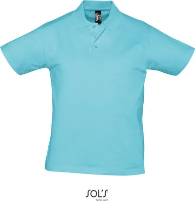 Produktbild von SOLs 11377 | Herren Poloshirt Prescott - Farbe: Atoll Blue - Größe: XL