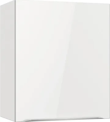 Produktbild von Optifit Hängeschrank Arvid986 BxTxH 60 x 34,9 x 70,4 cm weiß glänzend zerlegt Anschlag reversibel KFAV OM606-8+