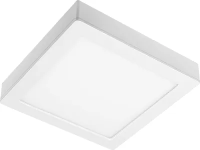 Produktbild von GTV lighting LED-Leuchte SAMBA24W, 1800lm, AC175-250V, 50/60 Hz, PF>0,9, RA>80, IP40, 120°, 4000K, quadratisch, 2 in 1