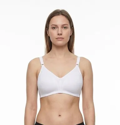 Produktbild von Selene BH Blanca ohne Bügel Baumwolle weich Weiß 80C