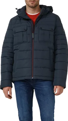 Produktbild von s.Oliver 2167449.5922.L, Männlich, Reißverschluss, Elasthan, Polyester, Blau