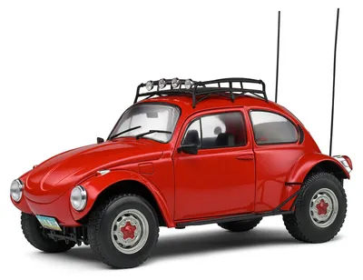 Immagine prodotto di Solido modellino auto scala 1:18 VW Volkswagen Maggiolino Baja Rouge rosso 1976 S1809602
