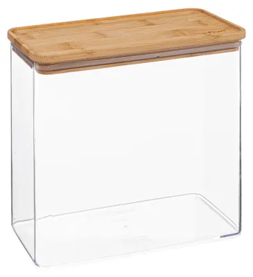 Produktbild von Vorratsdose rechteckig bambusdeckel "eske" 3l - 5 five simply smart
