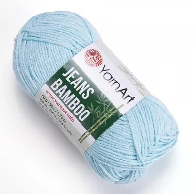 Produktbild von Yarn Art Jeans Bamboo 119 Baby Blue Strickgarn