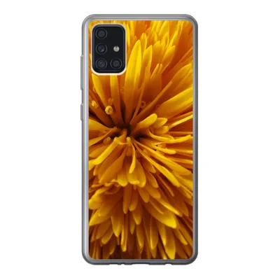 Produktbild von MuchoWow® Handyhülle Schutzhülle Hülle für Samsung Galaxy A52 5G Löwenzahn - Gelb - Abstrakt Silikon Softcase Handy Hülle - Umschlag