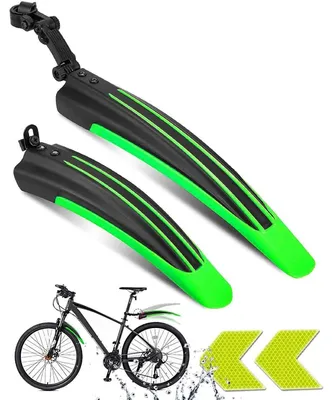 Produktbild von Fahrrad Schutzbleche Set Grün für 20-26 Zoll Mountainbike & Rennrad