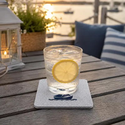 Produktbild von Camolo Filz Glasuntersetzer Seegelboot 4er Set