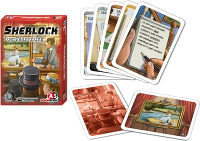 Immagine prodotto di Abacus Spiele 48213 - Sherlock - Il falso - Gioco di carte