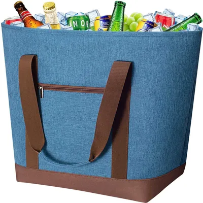 Image de Sac isotherme pliable avec isolation étanche, 50 litres
