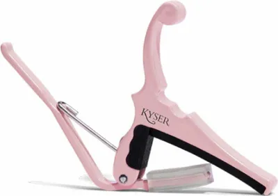 Immagine prodotto di Kyser KGEFSPA, capotasto rapido per chitarra Fender, colore rosa