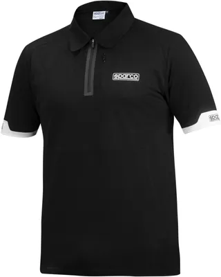 Obrázek produktu pro Polo tričko Sparco černé, velikost M