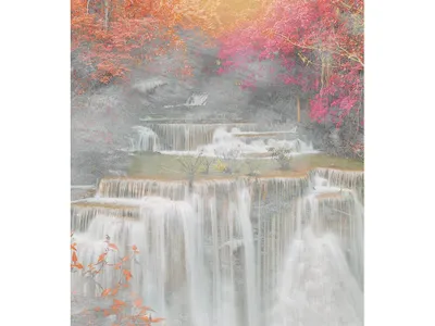 Produktbild von Fototapete - Waterfall Abstract II 225x250cm - Vliestapete