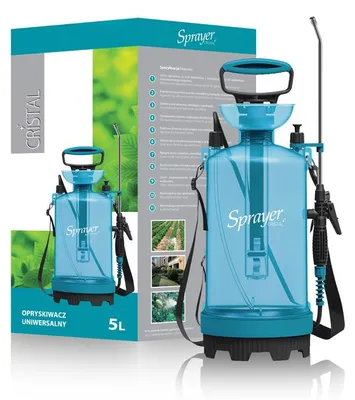 Produktbild von Drucksprühgerät 5L Gartenspritze Handsprüher mit Edelstahllanze, Schultergurt, verstellbarer Düse