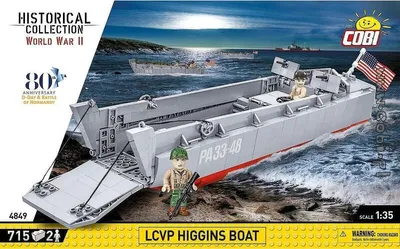 Imagen del producto de Balsa de desembarco LCVP Higgins (escala 1:35)