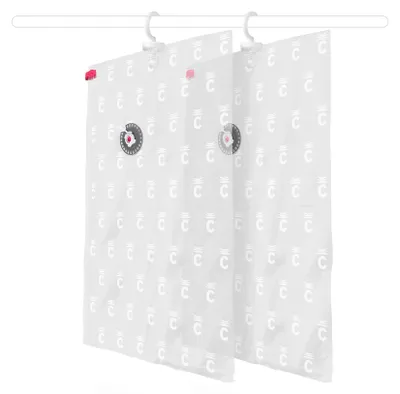 Vakuum-Aufbewahrungsbeutel Set 2er-Pack, 70x0,2x105 cm, durchscheinend