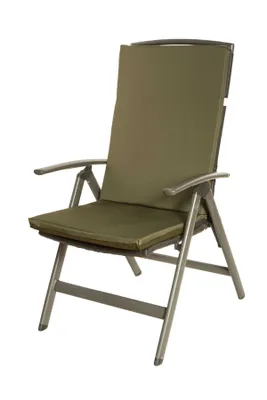 Produktbild von Stuhlkissen 1er | Sitzkissen 110x47x4cm Grün | gartenkissen auf rataanmöbel | stuhlkissen outdoor | sitzkissen hochlehner