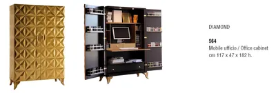 Image de Armoire de bureau Armoire Étagère Meuble en bois véritable Vitrine Aménagement de bureau Armoires Nouveau
